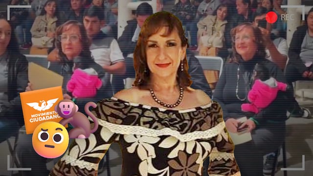 Silvia Iliana Villarruel, regidora por Movimiento Ciudadano en Jalisco es criticada por cargar y golpear a un mono araña, especie en peligro de extinción