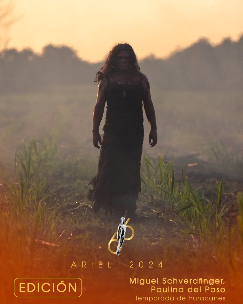 Temporada de Huracanes, ganadora a los Premios Ariel en la categoría Mejor Edición