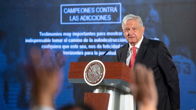 AMLO, presidente de México.