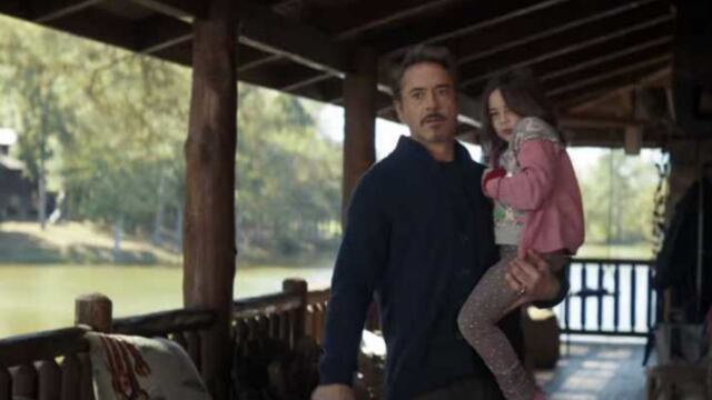 Tony y Morgan Stark