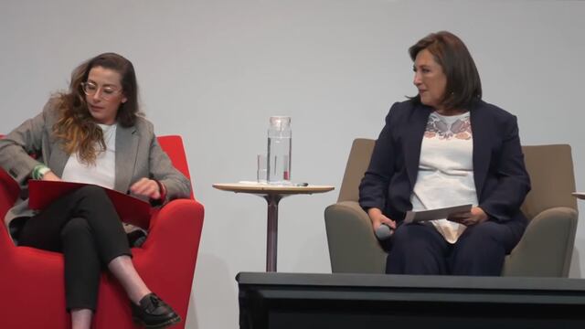Xóchitl Gálvez en la Universidad Iberoamericana