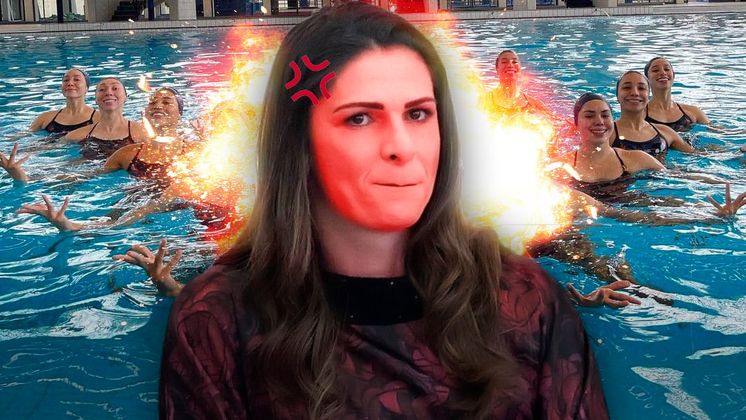 Ana Gabriela Guevara se metió en un problemón con el equipo de Natación