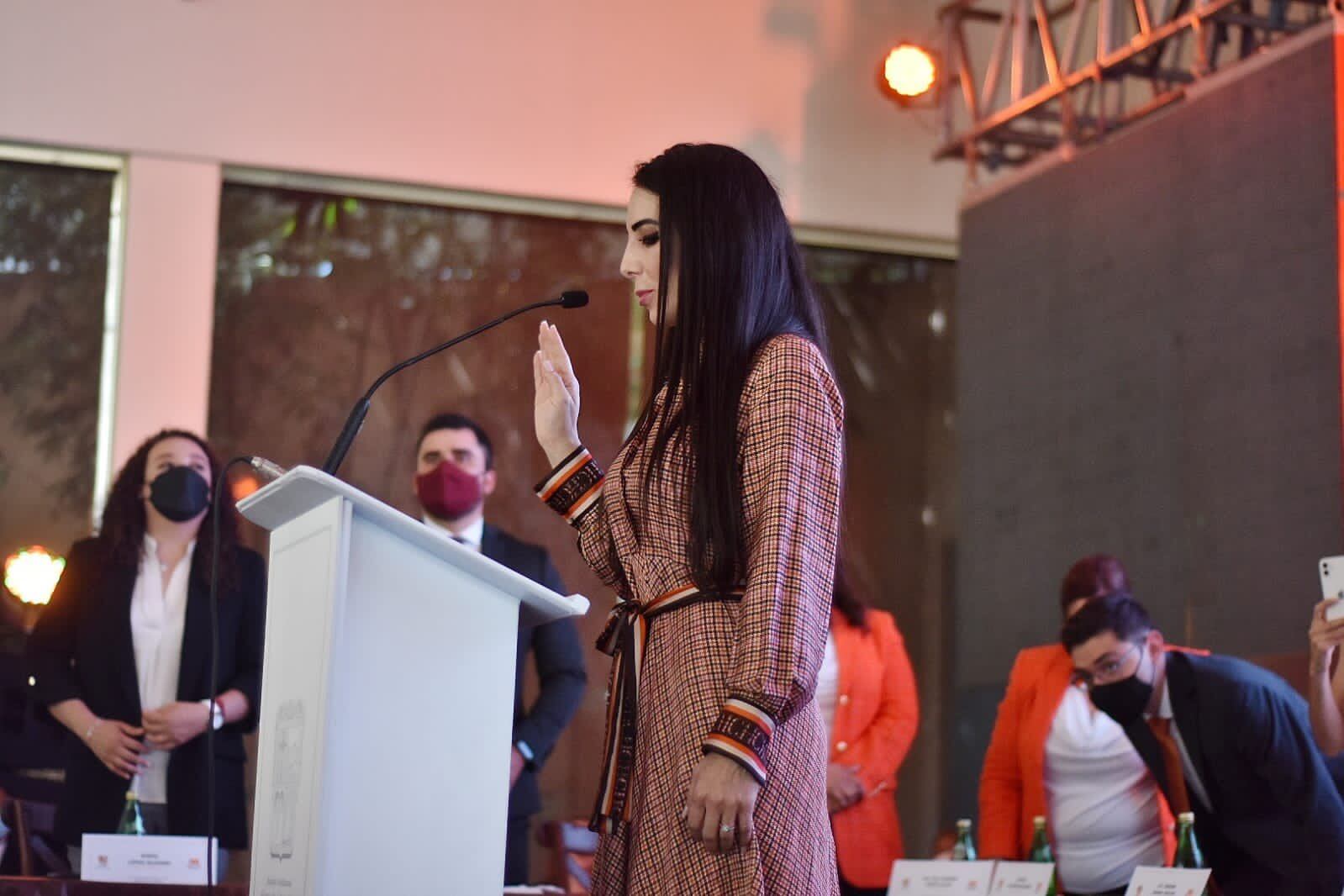 Alma Denisse, alcaldesa de Moroleón, Guanajuato/Twitter