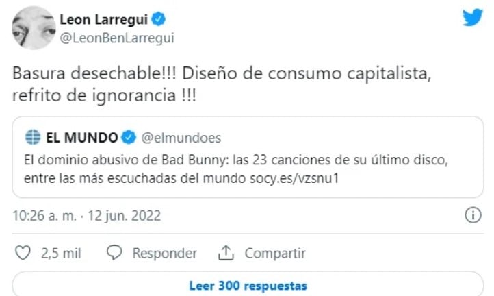 Tuit de León Larregui