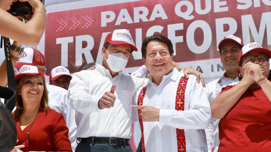 Rutilio Escandón ratifica respaldo a AMLO con Morena en el Estado de México