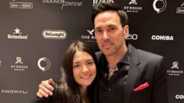 Jason David Frank y su hija Jenna Frank
