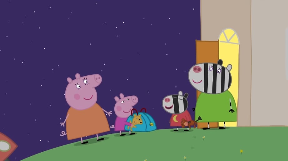 Peppa Pig por el Día Mundial de la Cebra