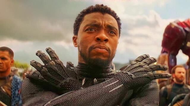 Chadwick Boseman como Black Panther