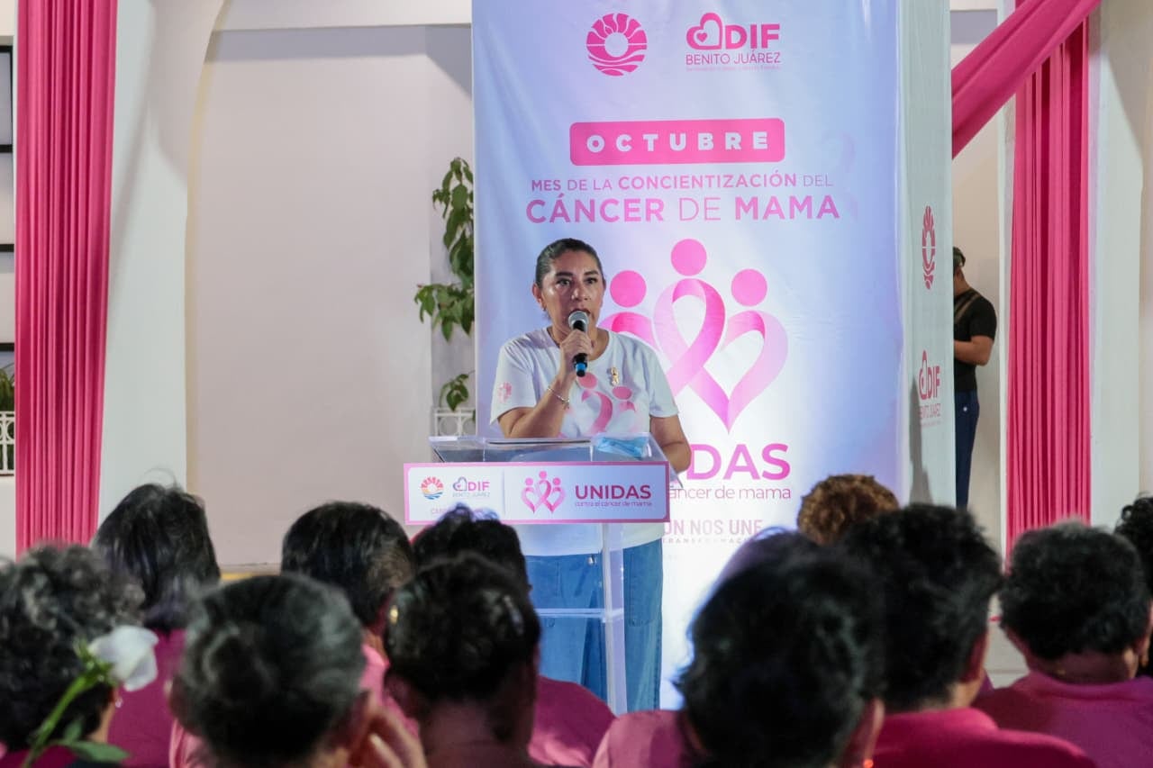Benito Juárez se pinta de rosa