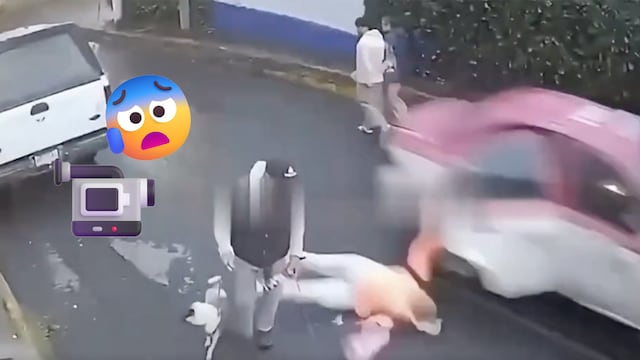 Mujer se lanza de un taxi en movimiento ante un presunto asalto en Magdalena Contreras