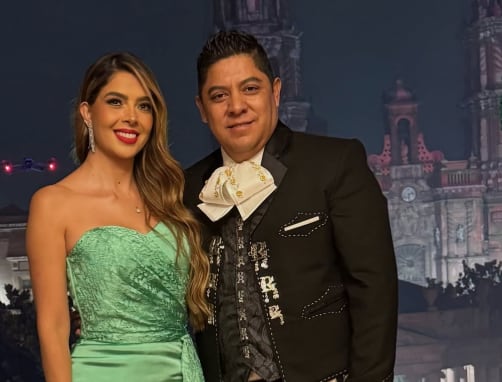 Ricardo Gallardo y su esposa Ruth González Silva