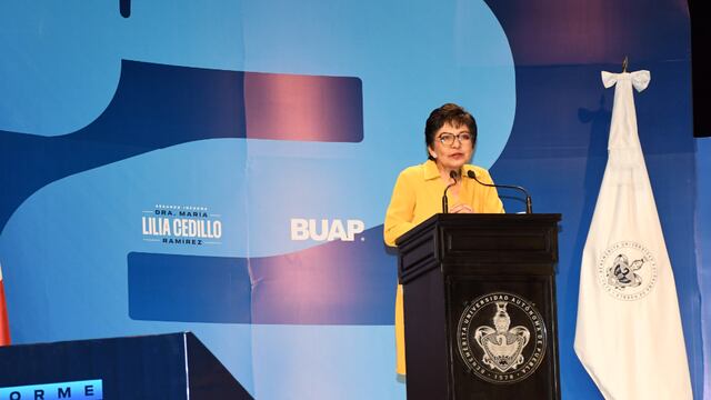 María Lilia Cedillo rinde segundo informe a cargo de la BUAP