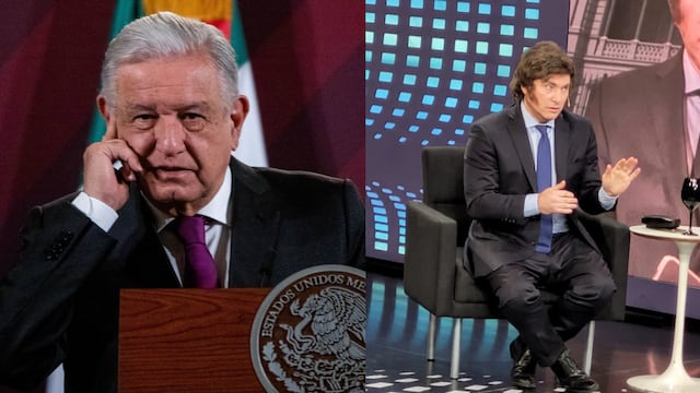 AMLO y Javier Milei