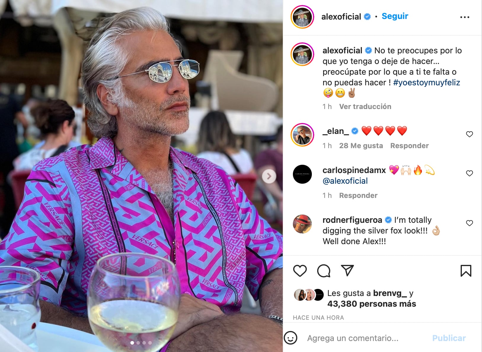 Alejandro Fernández les recomienda a haters que no se preocupen por lo que tenga sino por lo que les falta