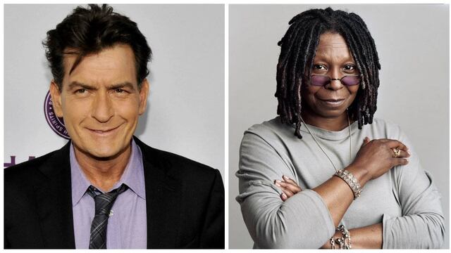Charlie Sheen / Whoopi Goldberg