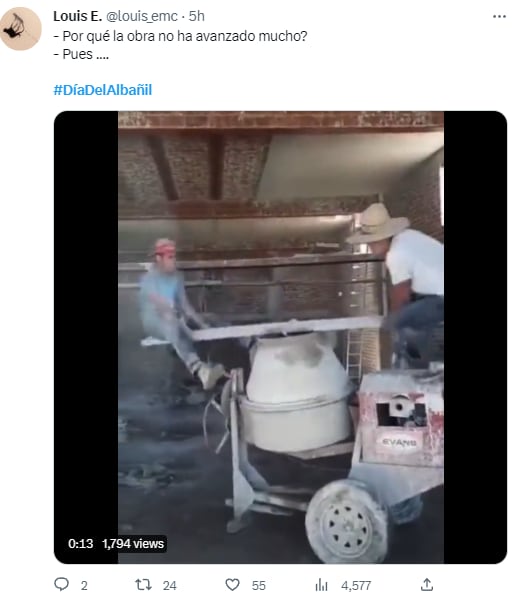 Memes Día del Albañil en México