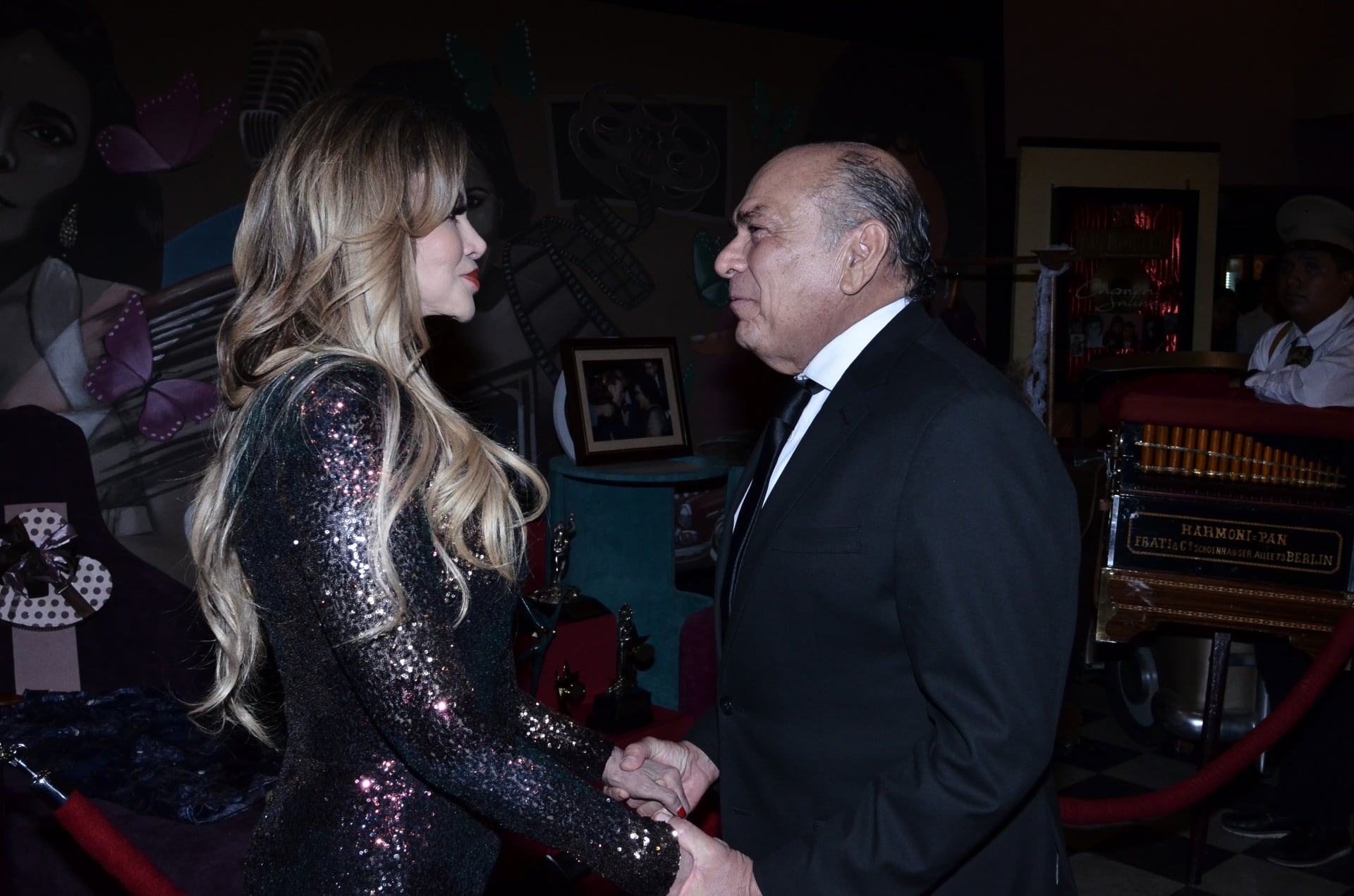 Lucía Méndez y Antonio Pérez Garibay