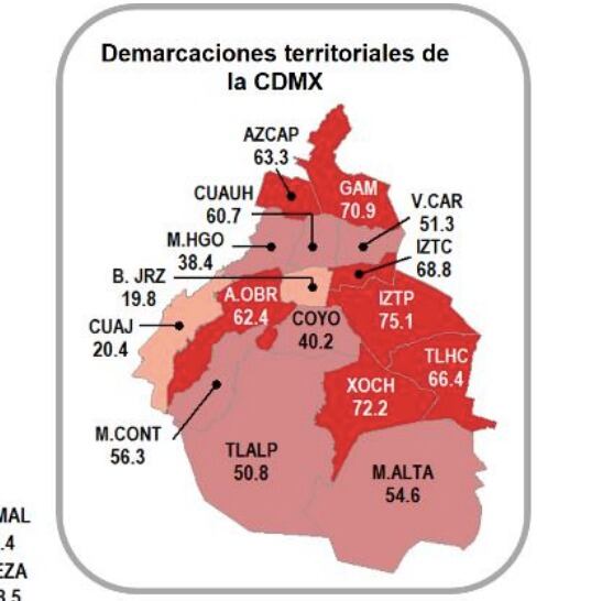 Benito Juárez, la alcaldía con menor percepción de inseguridad en CDMX