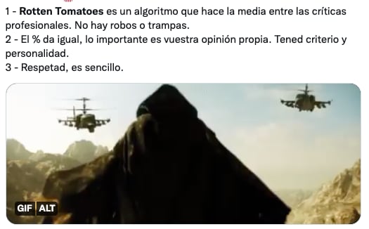 Memes de Rotten Tomatoes por malas críticas a Black Adam