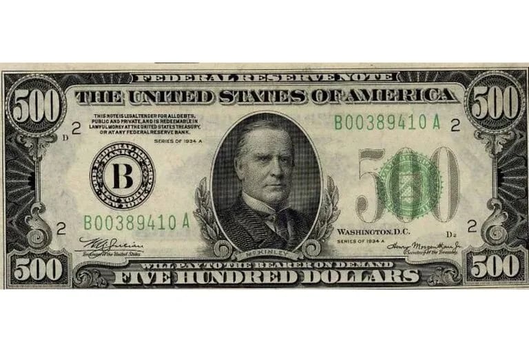 Billete de 500 dólares dejará de circular.