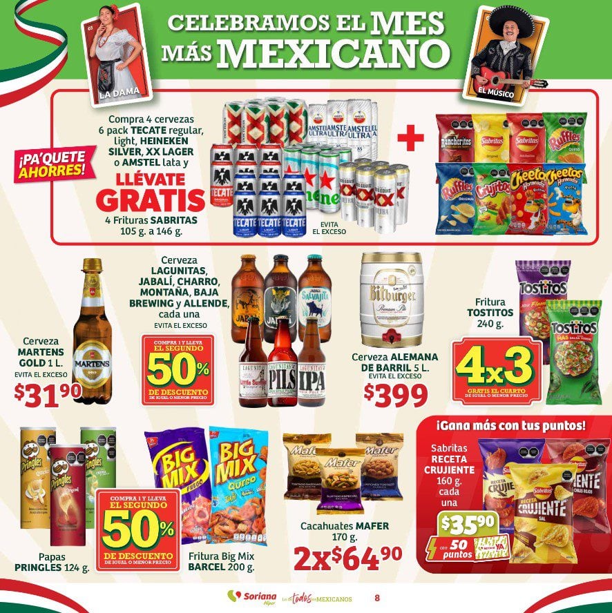 Ofertas Soriana fin de semana hoy al 25 de septiembre 2024