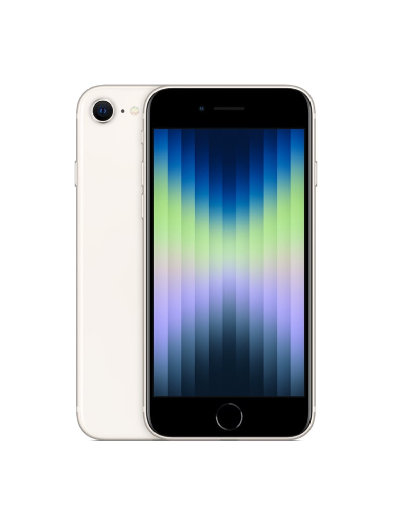 iPhone SE blanco estelar