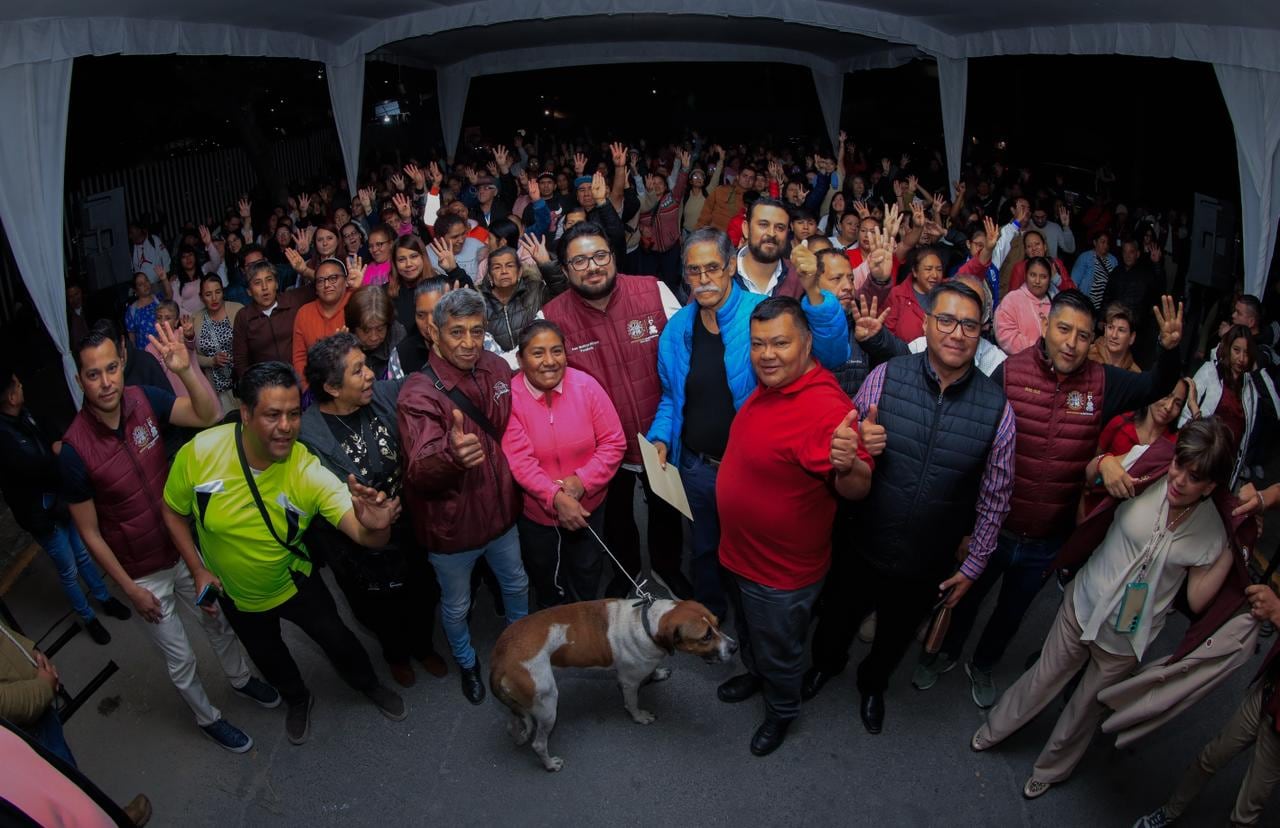 Alcalde Isaac Montoya Márquez da el banderazo de inicio a la rehabilitación del Periférico Norte en Naucalpan.