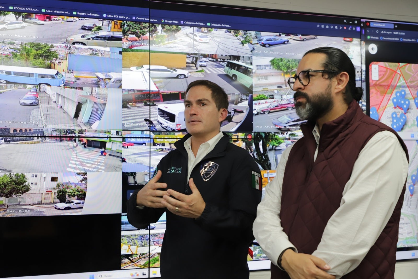 Javier López Casarín impulsa videovigilancia con 209 cámaras en Álvaro Obregón.