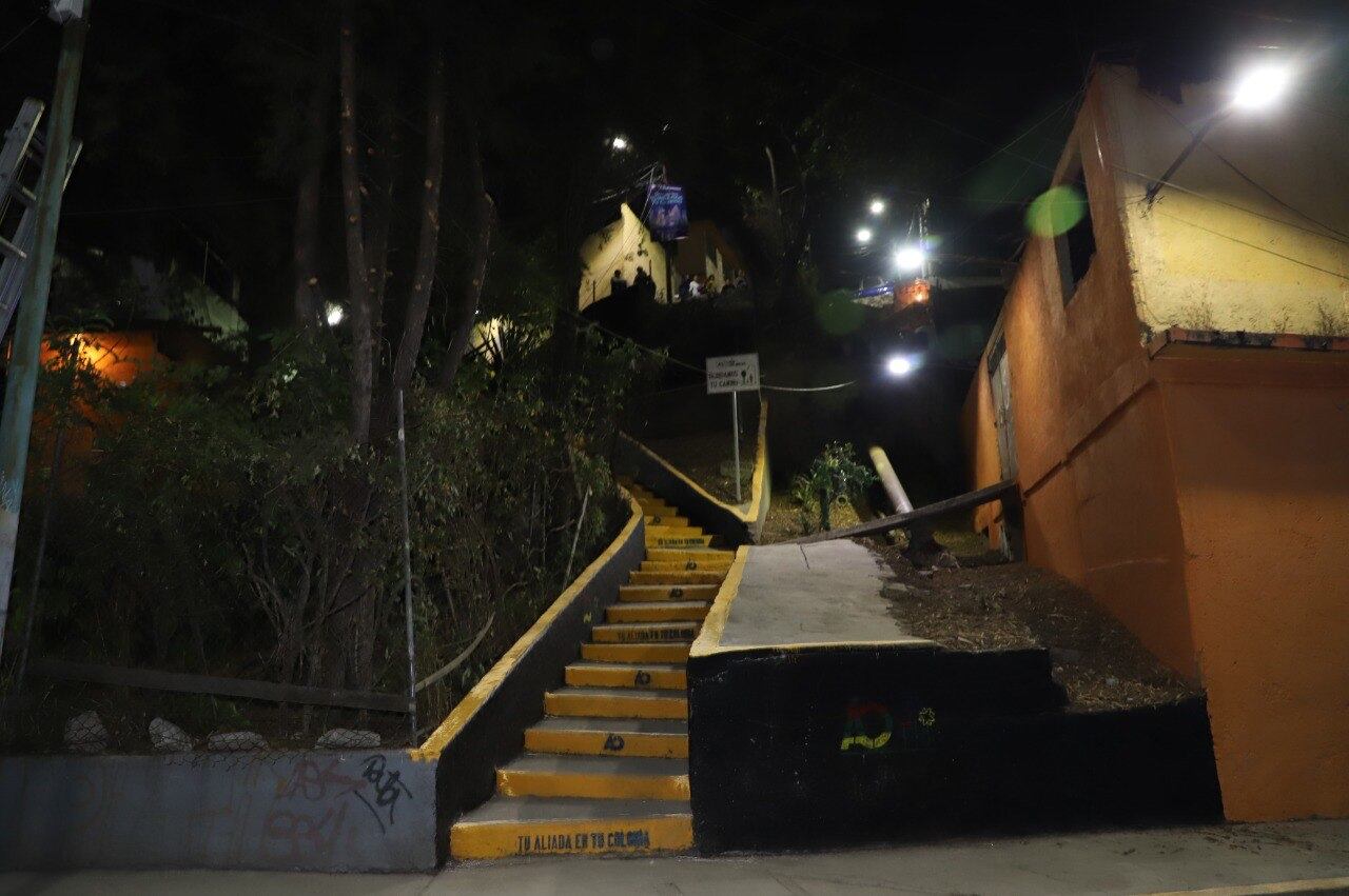 Lía Limón entrega el décimo camino blindado en Álvaro Obregón