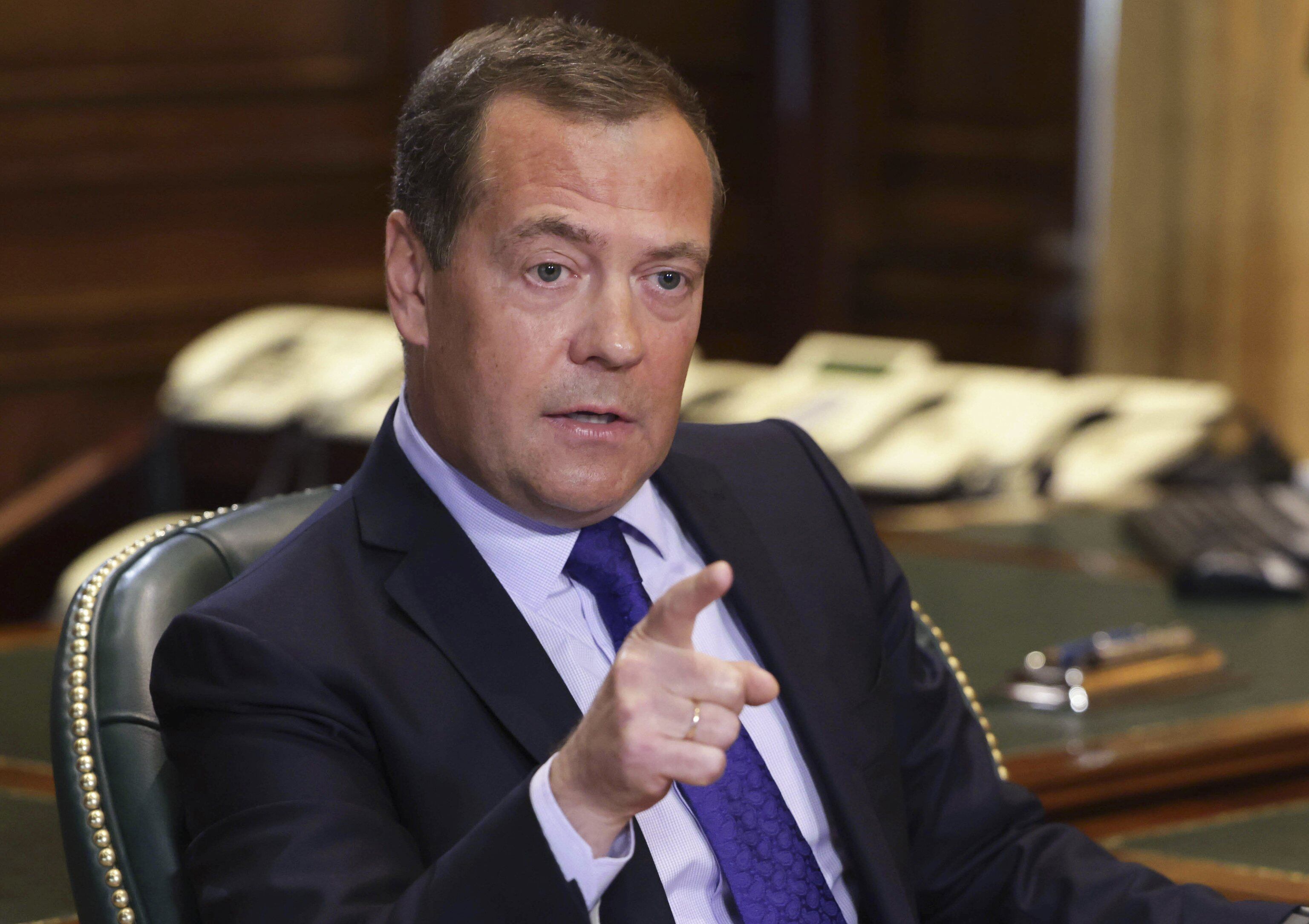 Dmitri Medvédev, vicepresidente del Consejo de Seguridad ruso, y ex presidente de Rusia