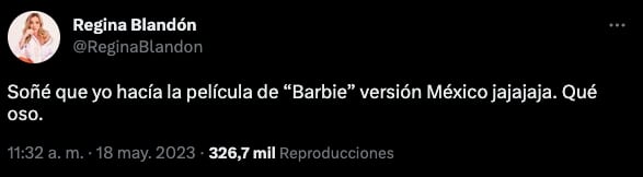 Regina Blandón soñó una versión mexicana de Barbie