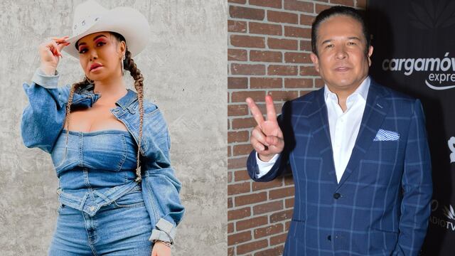 Chiquis Rivera y Gustavo Adolfo Infante.