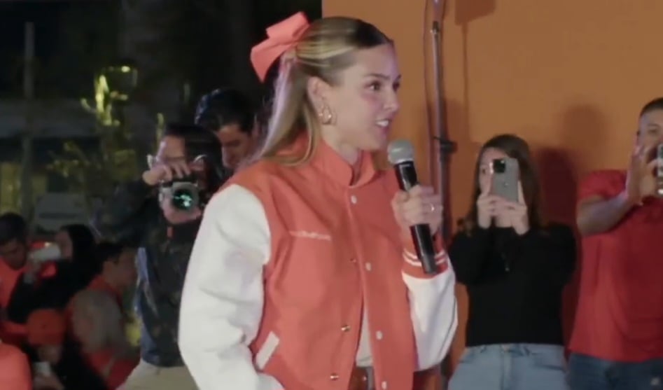 Discurso de Mariana Rodríguez durante cierre de Jorge Álvarez Máynez