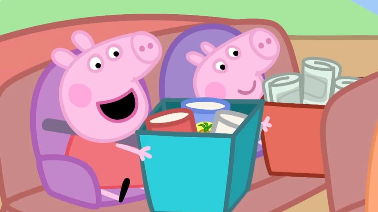 Capítulo Peppa Pig por Día Mundial del Reciclaje