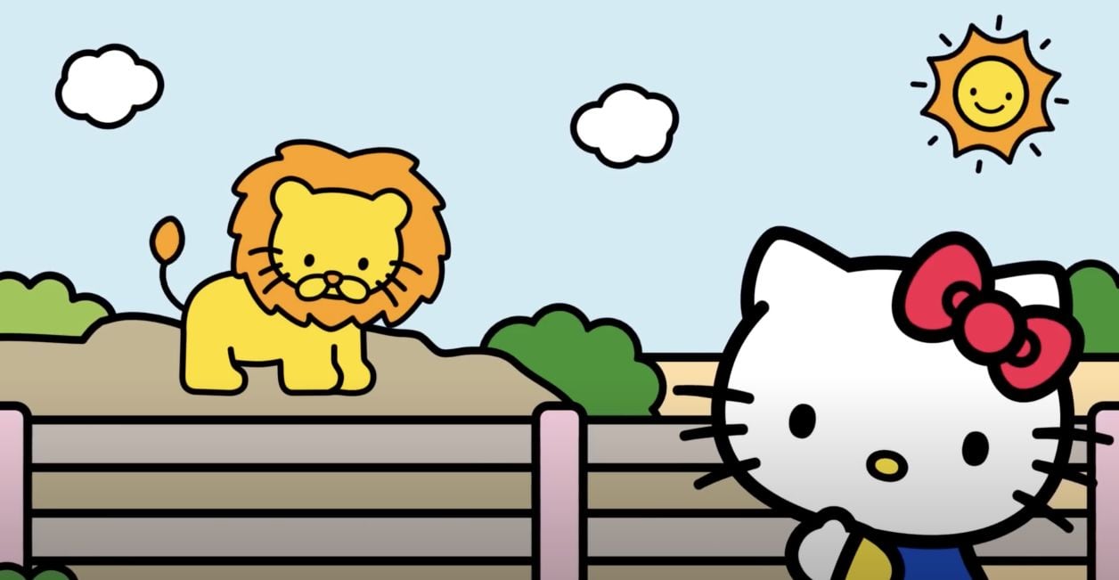 Hello Kitty va al zoológico