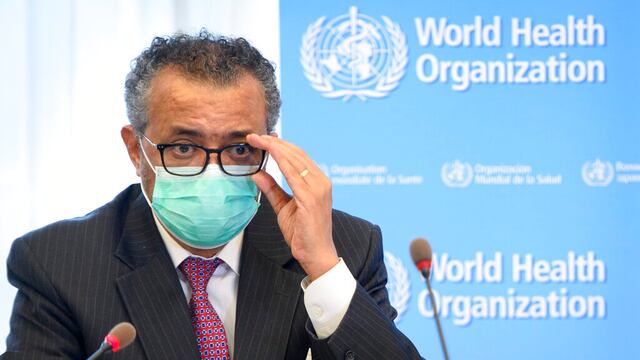 Tedros Adhanom Ghebreyesus, OMS.