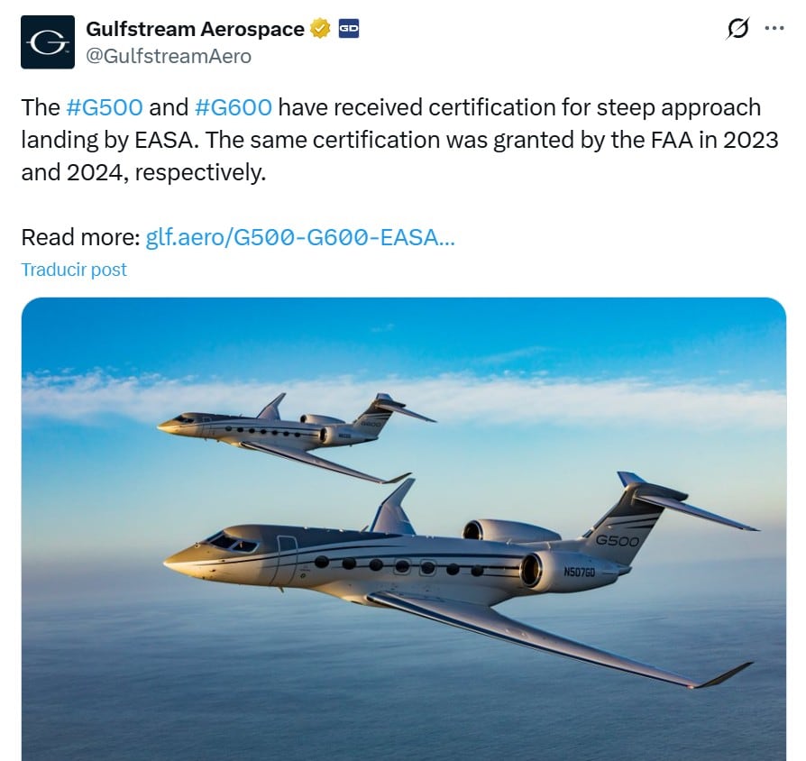 Donald Trump advierte aranceles si no se certifica a Gulfstream