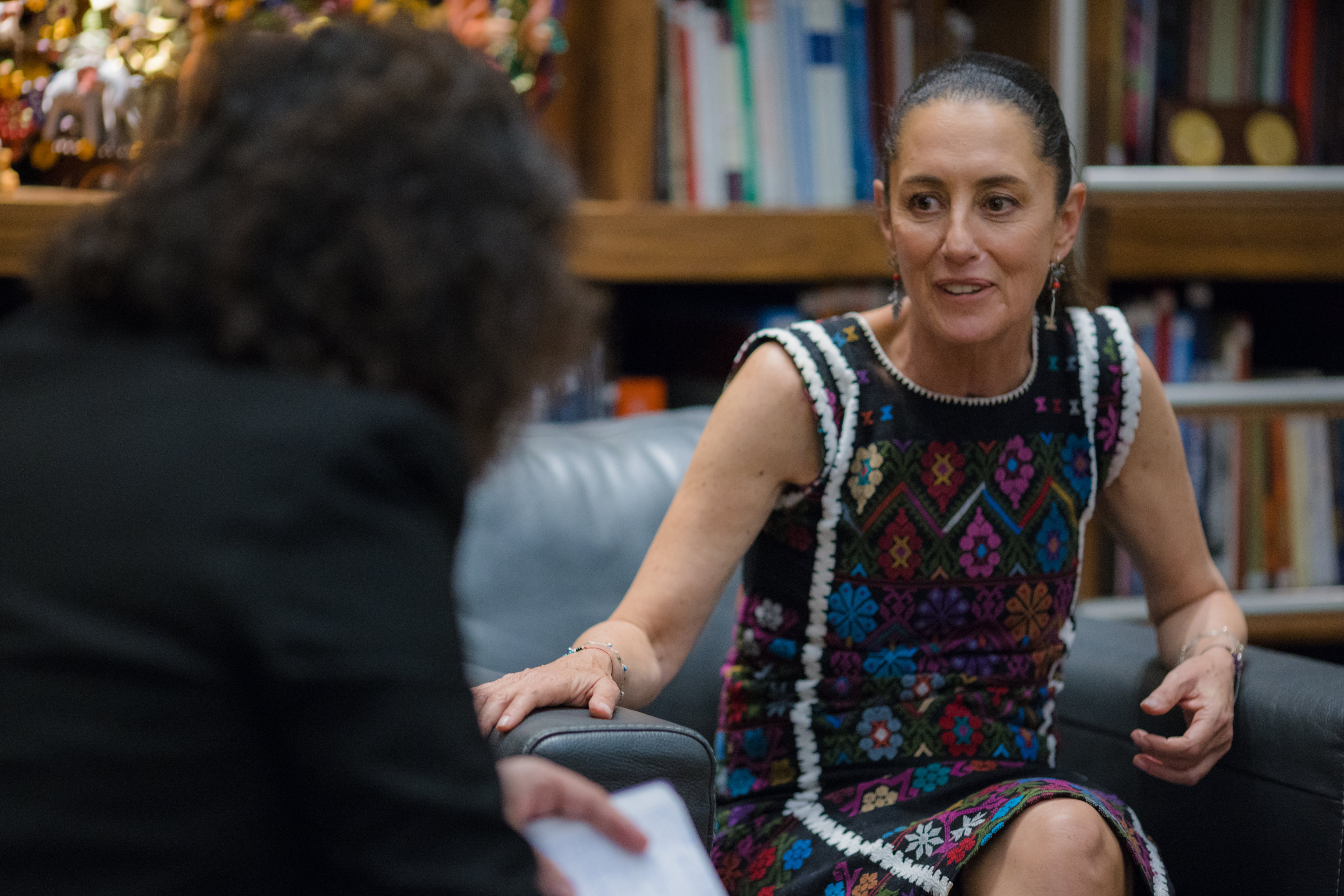Claudia Sheinbaum en entrevista con eldiario.es
