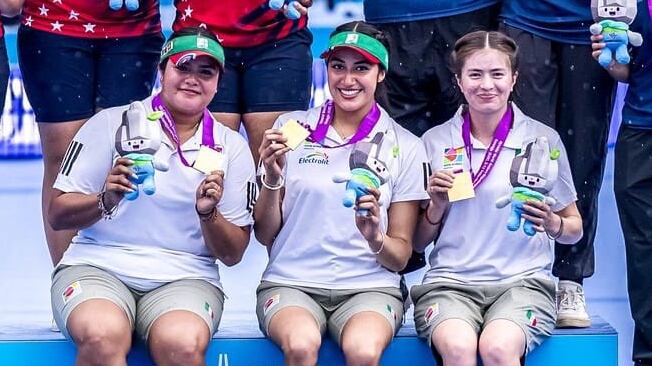 Mexicanas hacen historia al ganar primera medalla de oro en Mundial de tiro con arco