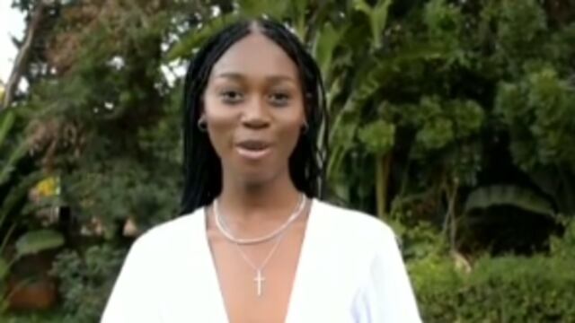 Lehlogonolo Machaba, modelo.