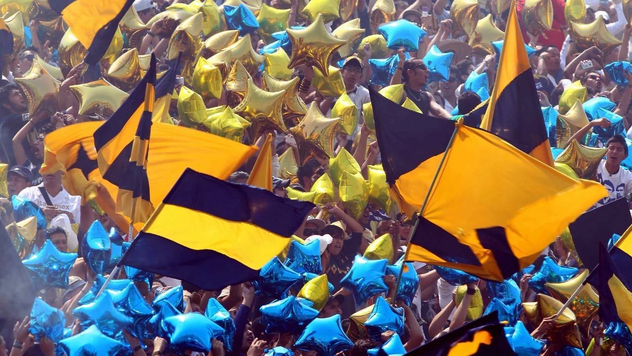 La afición de pumas.