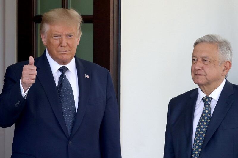 Donald Trump y AMLO