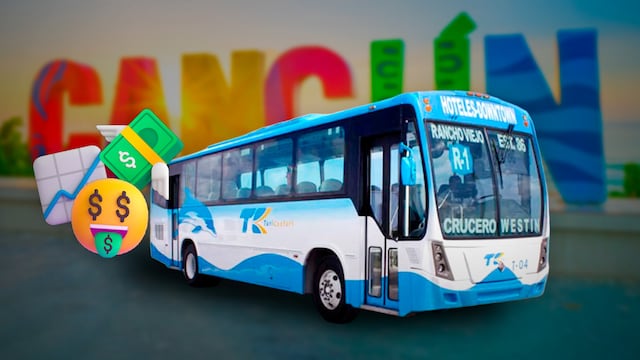 Cancún: Aumenta el precio del transporte público previo a vacaciones verano 2025