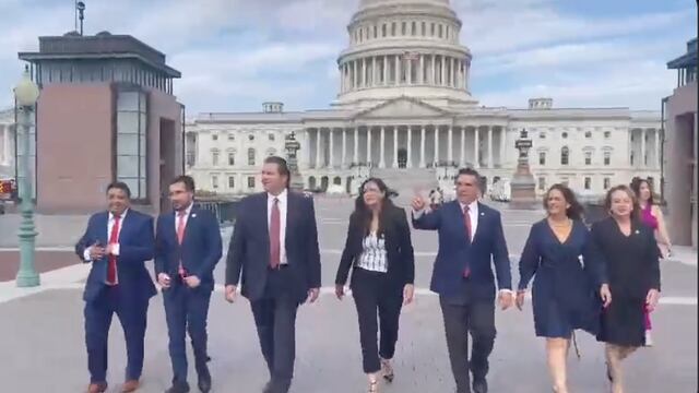 Alejandro Moreno está en el Congreso de Estados Unidos: “tendremos reuniones privadas para abordar temas importantes”
