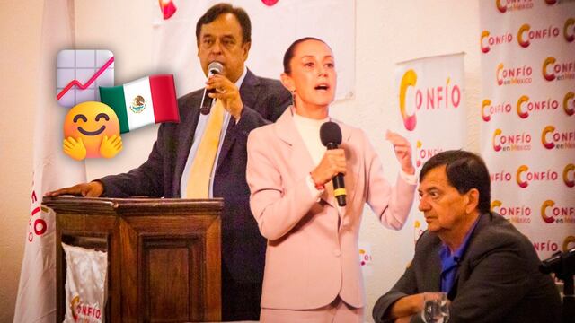 Confío en México reconoce a Claudia Sheinbaum