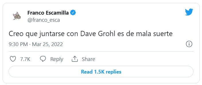 Tuit de Franco Escamilla