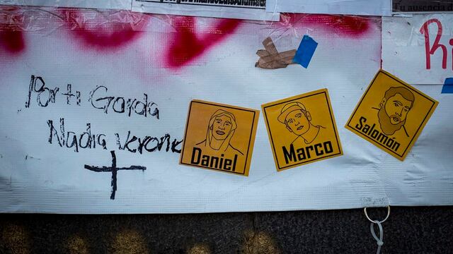 Protesta a dos años.