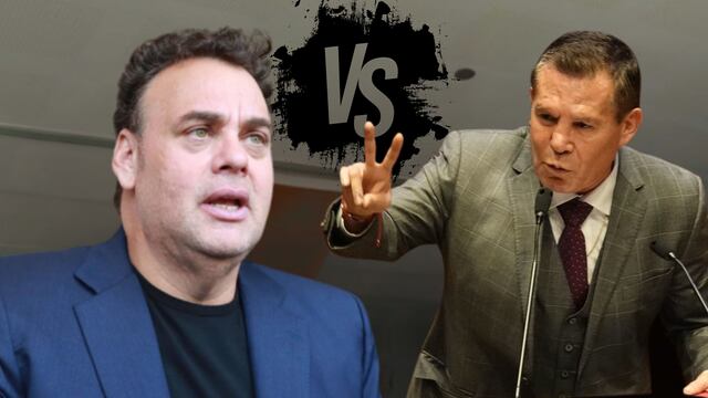 David Faitelson y Julio César Chávez.