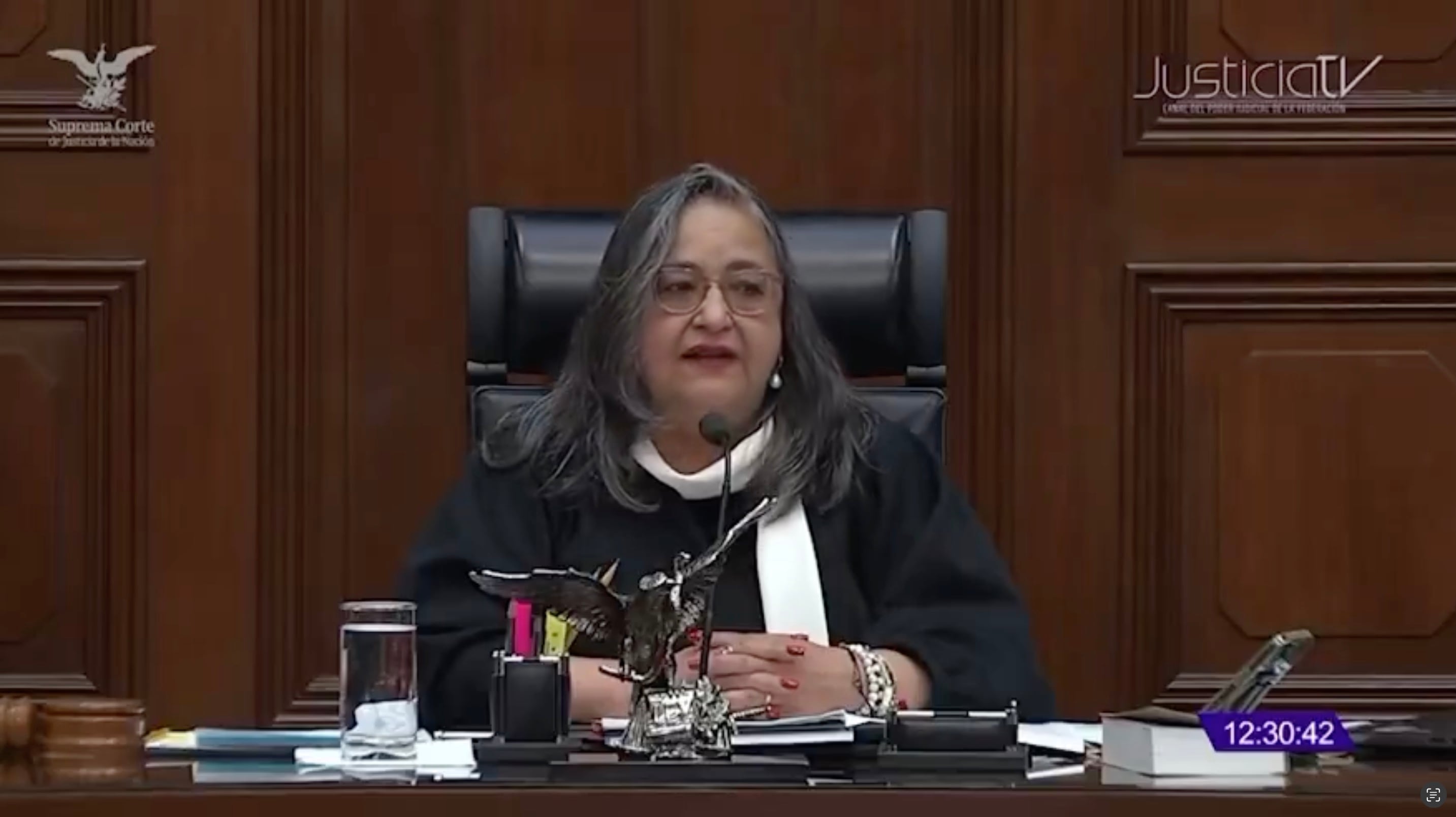 Ministra Norma Piña explica por qué se convocó a sesión extraordinaria de la SCJN