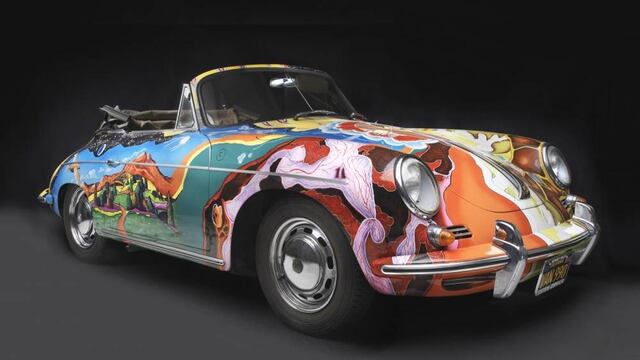 Subastarán Porsche psicodélico de Janis Joplin